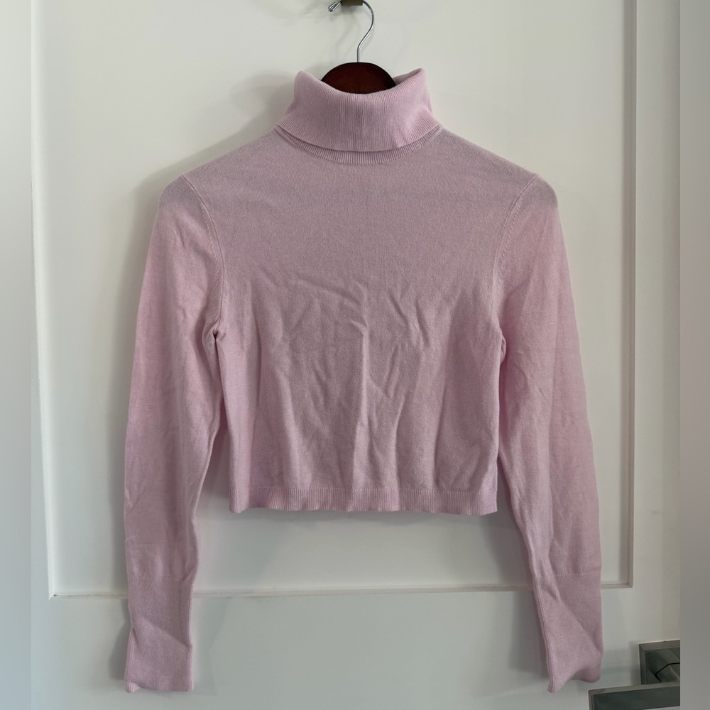Express Soft Pink Knit Sweater